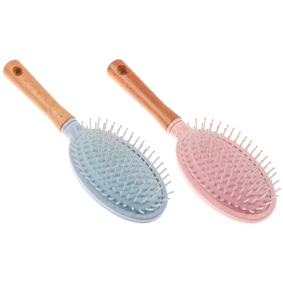 Расческа массажная Эко, дерево, нейлон, 23,5х7 см, 2 цвета ЮниLook (6/6)