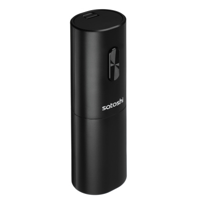 Штопор электрический, работа от батареек 4xААА, пластик, металл SATOSHI (1/50)