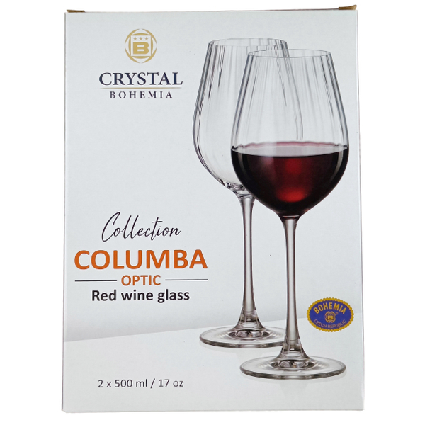 Рюмка для красного вина "COLUMBA OPTIC", 500 мл (набор 2 шт.) (1/24)