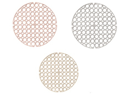 Решетка для раковины d=270мм круглая пластик(1/30)