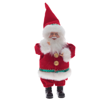 Дед Мороз, L14 W9 H34 см (полим.мат.,текст.) (1/24)