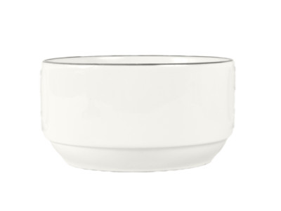 Чашка для бульона без ручек 470 см3 ф.657а Палитра черная фарф.(8)