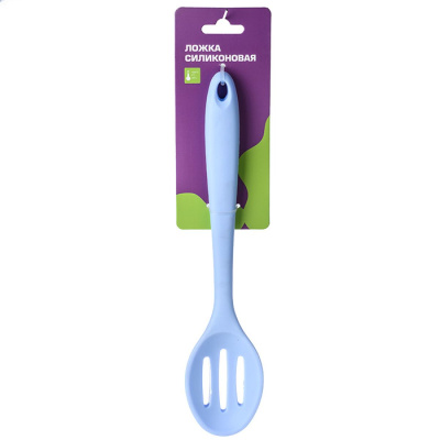 Ложка силиконовая с отверстиями YH649 уп12 №6(1/12)