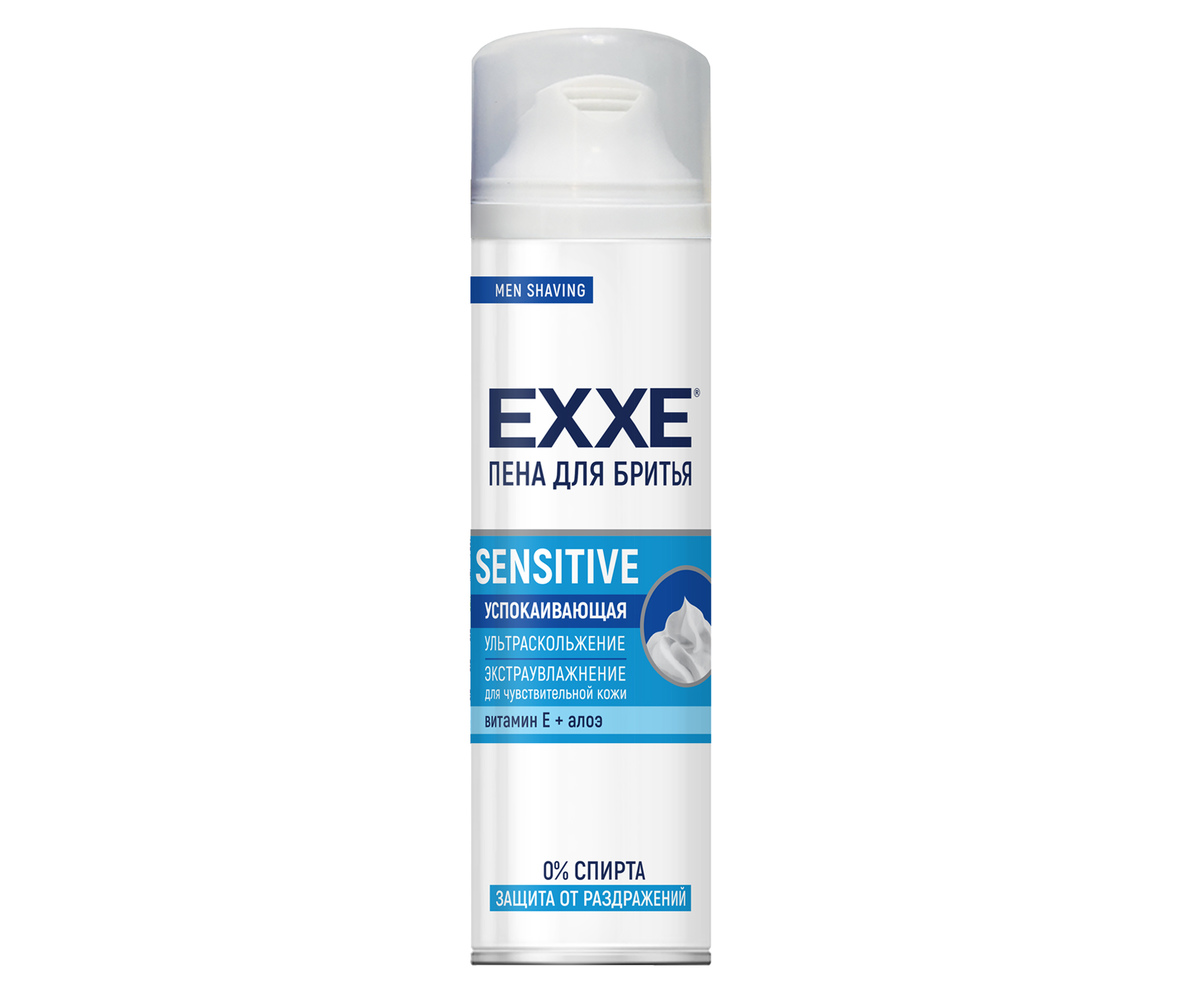 EXXE Пена для бритья SENSITIVE для чувствительной кожи 200мл (6/24)