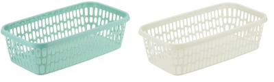 Корзинка 240*140*70мм Микс разноцветный пласт. (1/26)