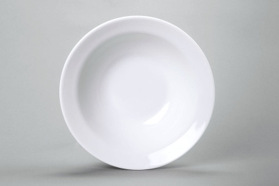 Миска 500 мл Белая (фарфор) , р.1, С1411 (12)