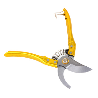 Секатор садовый 21см с дополнит.пружиной,сталь 65М   INBLOOM (1/6/72)