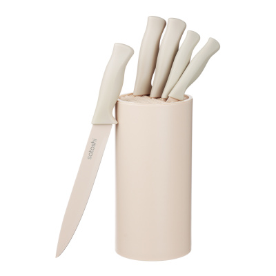 Набор ножей кухонных 6пр, на подставке SATOSHI Тулуза (1/8)