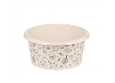 Таз 10л "Русская банька"пласт. (10)