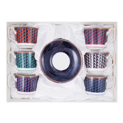 Набор чайный 12пр  260мл MILLIMI "Элегия" (кост.фрф) (1)