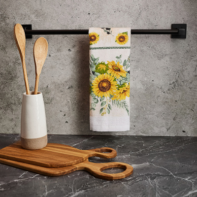 Полотенце кухонное, 100% хлопок, 38х63см PROVANCE Подсолнухи (12/144)