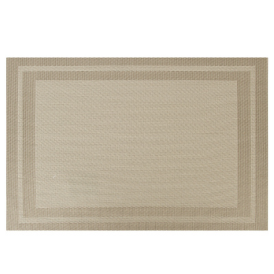 Салфетка сервировочная (плейсмат) "Сasual line" 30*45см (бежевая) (min4) (упаковочный пакет)(4/180)