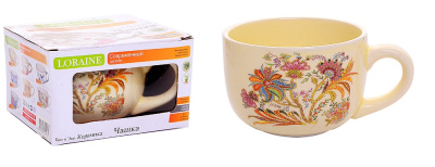 Кружка-супница 350мл LR п/уп (керам) (1/36)