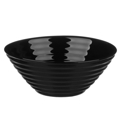 Салатник 12,7см черный опаловое стекло MILLIMI Бароло (6/48)