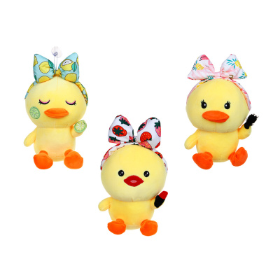 Игрушка мягкая "Уточка - модница", полиэстер, 24см, 3 диз (3/3)