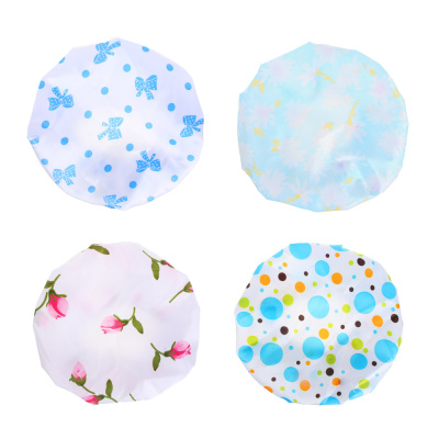 Шапочка для душа плотная ПВХ (4цв) VETTA (1/12/360)