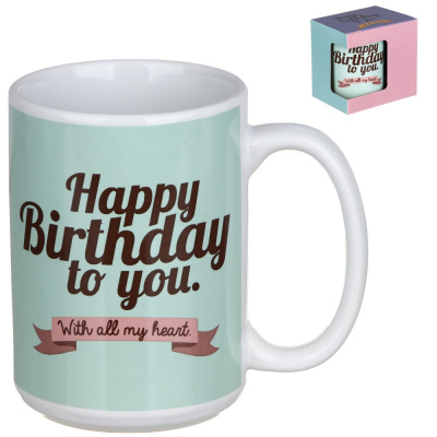 Кружка, 425 мл, керамика, арт.23 (1/60)