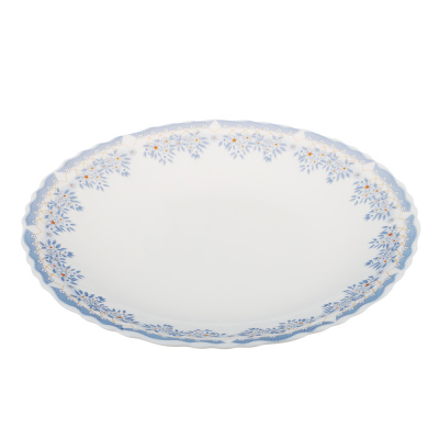 Тарелка 19см десертная MILLIMI Апполон 2 (опал тонк.стекло) (6/24/72)