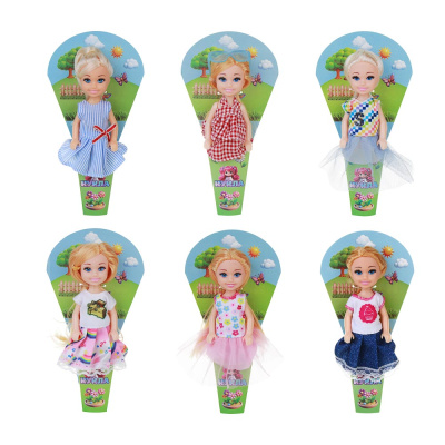 Кукла в рожке 15 см, PVC, ABS, 9х3,5х17,5 см, 6диз. ИГРОЛЕНД (6/216)  Кукла в рожке 15 см, PVC, ABS, 9х3,5х17,5 см, 6диз. ИГРОЛЕНД (6/216)