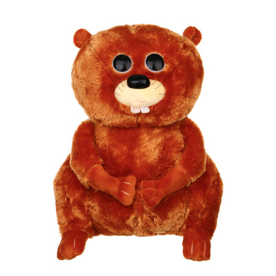 Игрушка мягкая "Бобер", плюш, 26см ВСЁГАЗИН (1/28)