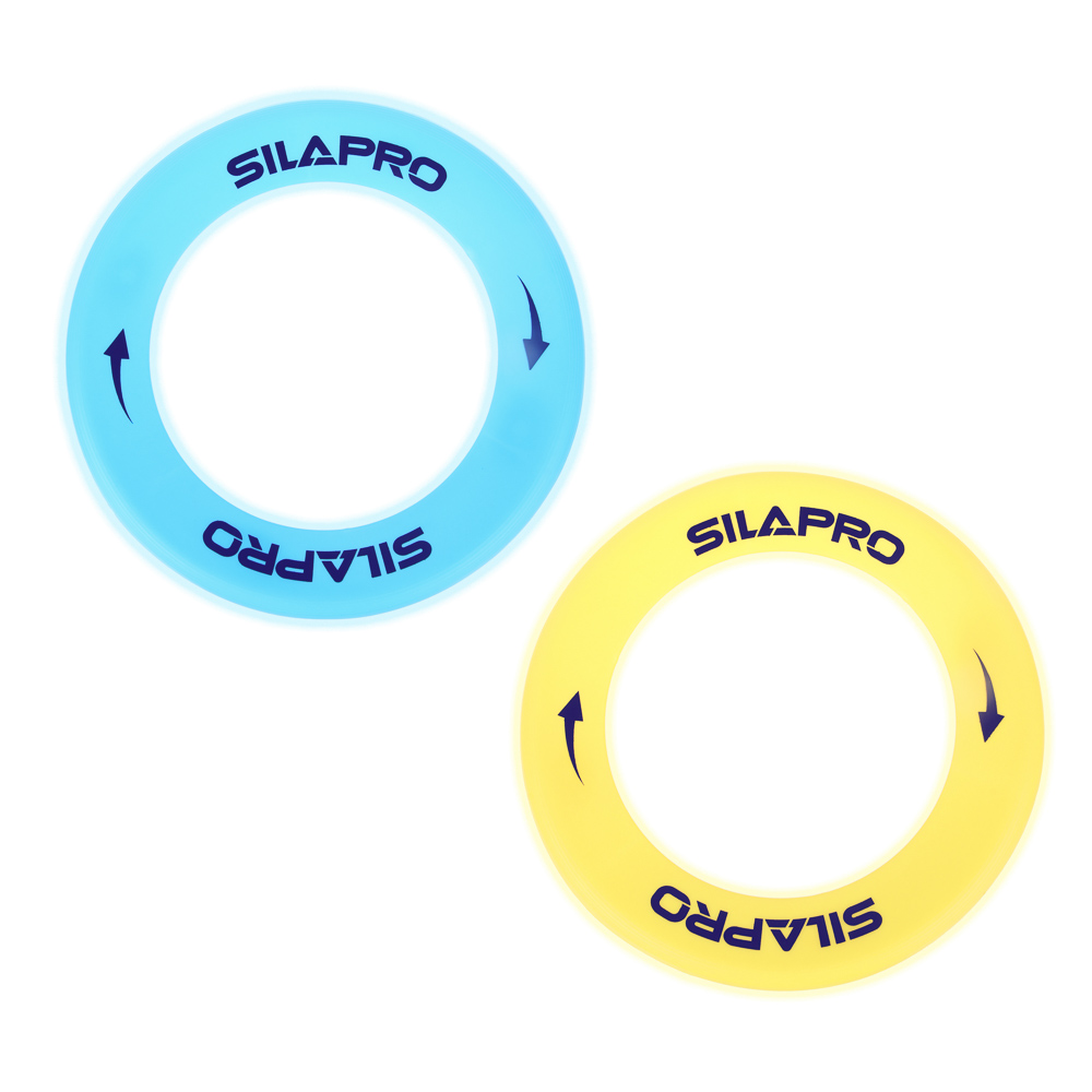 Летающий светящийся диск (фрисби), d=24.5см, PP SILAPRO 