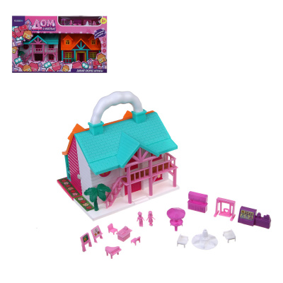 Дом с мебелью и акс., ABS, 34,8х8,5х21 см ИГРОЛЕНД (1/1)
