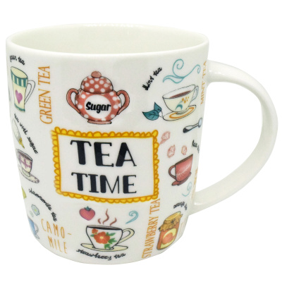 Кружка 360мл Tea 1 ТМ бочка Rainbow (фарф) (12/48) Кружка 360мл Tea 1 ТМ бочка Rainbow (фарф) (12/48)