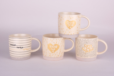 Кружка 500мл микс фарф. (12/48)