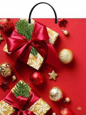 Пакет Идеал- пластиковая ручка 440х400х100см (10/100)