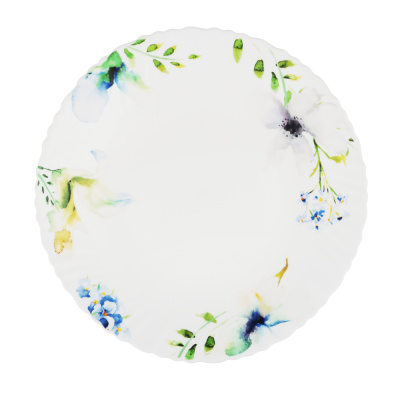 Тарелка подстановочная, опаловое стекло, 24см MILLIMI Шабер (6/36)