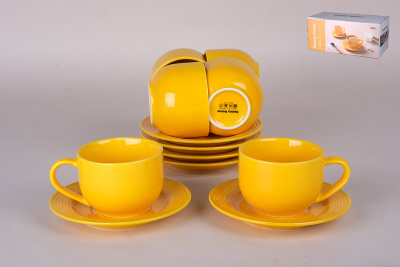 Набор чайный 220 мл 12пр п/у (фарф.) (1/6)