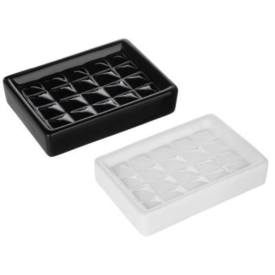 Мыльница "Грани будущего", керамика, 2 цв VETTA (12/48)