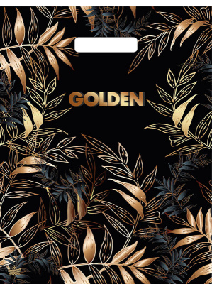 Пакет Золотой лес-пакет вырубной 400х310х30мм (50/1300)