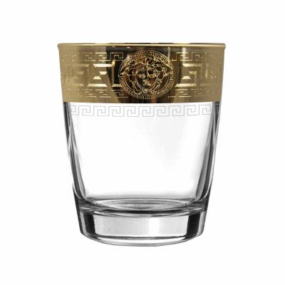 Набор 6 стаканов д/виски 250мл с узором "Горгона" п/у (1/4)