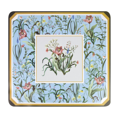 Салфетка сервировочная  30*28см.(плейсмат) "Floristry" (min12) (упаковочный пакет)(120)