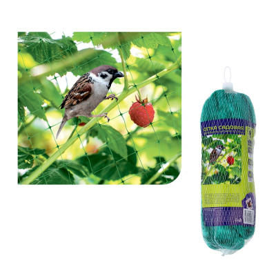 Сетка для защиты урожая от птиц 4*5м зеленая (полиэтилен) INBLOOM (1/4/48)