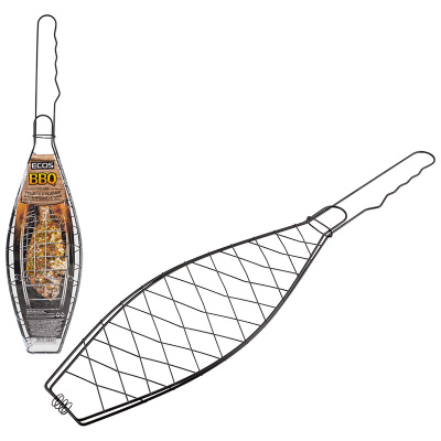Решетка д/барбекю и гриля рыбная "ECOS" RD-669 36,5*13см (1/12)