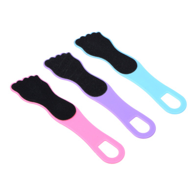 Терка для ног 2-x сторонняя с абразивной поверхностью, пластик, 17,2x3,9см, 3 цвета(12/480) Терка для ног 2-x сторонняя с абразивной поверхностью, пластик, 17,2x3,9см, 3 цвета(12/480)