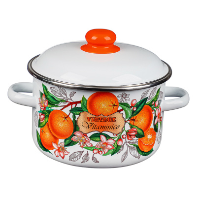 Кастрюля эмалированная 4л Гарден (1/4)