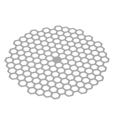 Решетка мойки "Соты" (серый) пласт.(уп.50)