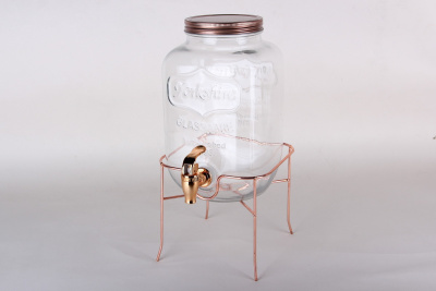 Диспенсер 4л м/п п/у стекло,мет. (1/6)