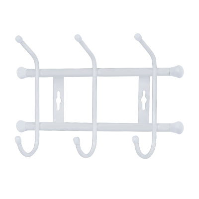 Вешалка настенная 3 крючка 285х180х67 (матовый серый) (1/5)