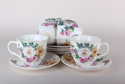 Набор чайный 12пр 220мл "Эдем"фарфор п/у (1/12)