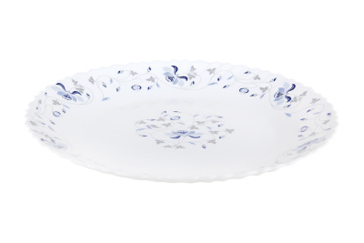 Тарелка 24см "Синяя вуаль" обеденная стеклокерам. (6/48)