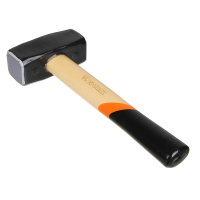 Кувалда, 2000 г, кованая головка, деревянная рукоятка 300 мм ЕРМАК (1/8)