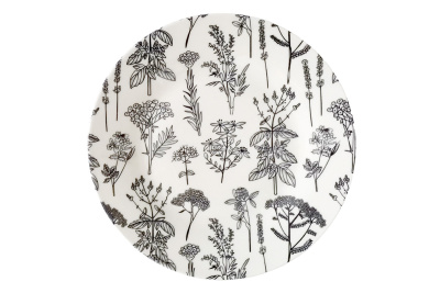 "Botanica" Тарелка 20см десертная  фарф (12/72)