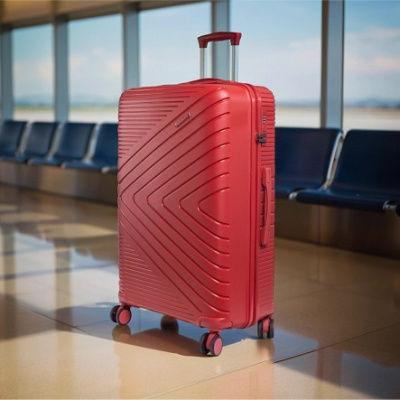 Чемодан CAIRO бордовый L PP (49x29x76cm) (1)