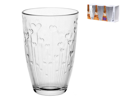 Набор стаканов 3пр МАРМЕЛАД 360мл (стекло) (1/8)