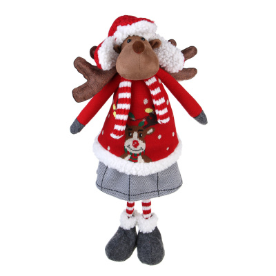 Сувенир-фигура интерьерная в виде оленя, 20x12x52см, полиэстер, арт.74 СНОУ БУМ 