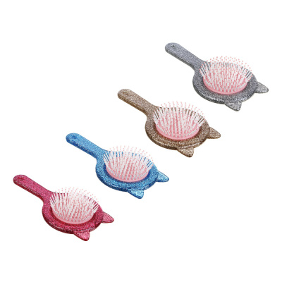 Расческа массажная, 19х9,8см, ТПЭ, AБС пластик, 4 цв ЮНИLOOK (12/12/120)